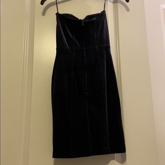 H&M Velvet Mini Dress - Picture 2 of 4